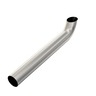 PIPE - CURVED STACK, 5 INCH, POLISHED, STAINLESS STEEL