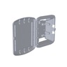 BRACKET - COVER AND MOUNTING, COMPARTMENT, B - PILLAR