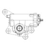 GEAR ASSEMBLY - POWER STEERING (LEFT HAND)