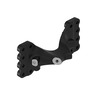 BRACKET - V - ROD, FRAME MOUNTED, 838 MM