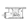 LATCH - HYDRAULIC, HCOE, CAB SUSPENSION