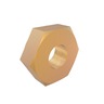 NUT - HEX, 6-32, GRADE A, CZ, 0.114