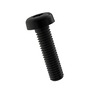 SCREW - MACH, PAN HEAD, HDI, BLACK, 6-32