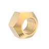 NUT - HEXAGONAL, LOCKING, PREVAILING TORQUE, M14, ZINC YELLOW