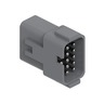 RECEPTACLE - 12 CAVITY, DT, DUF, GRAY, A KEY, SL