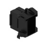 RECEPTACLE - 8 CAVITY, FF250, AI, 929505 - 3, BLACK