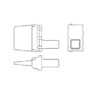 LOCK - TERMINAL, 6 CAVITY, WM - 6P