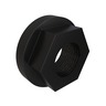 NUT MOUNT, 3/4 - 16UNF, NYLON, BLACK