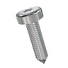 TORNILLO - ROSCADO, CABEZA PLANA, CASQUILLO HEXALOBULAR, 10-16