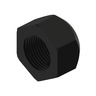 NUT - HEXAGONAL LOCKING, XL BLACK, M18X1.5