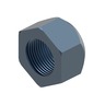 NUT - HEXAGONAL, LOCKING, ZINC,Aluminum, M20 X 1.5