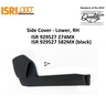 ISRI CASCADIA, CUBIERTA LATERAL - ASIENTO INFERIOR, DERECHA, PANEL EMBELLECEDOR DE PLÁSTICO, NEGRO