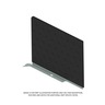 UPHOLSTERY - PANEL, SIDE, 70 INCH, REAR, GRAPHITE BLACK, LEFT HAND