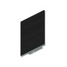UPHOLSTERY - PANEL, SIDE, 58 INCH, REAR, GRAPHITE BLACK, RIGHT HAND