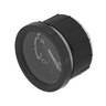 GAUGE - ENGINE OIL PRESSURE, BLACK, STANDARD