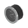 GAUGE - OIL PRESSURE, BRIGHT, STANDARD, ROSEWOOD