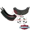 LINED RELINED BRAKE SHOE KIT