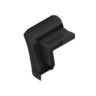 QUARTER FENDER - REAR, RIGHT HAND, BLACK, X2