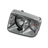 HEADLAMP - CHROME BEZEL, LEFT HAND SIDE