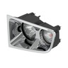 HEADLAMP - CHROME BEZEL,LEFT HAND