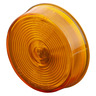 LAMP-MARKER/ CLEARANCE, OPTICAL YELLOW,2.5IN ROUND