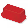 LENS - CLEARANCE AND MARKER, RED,Rectangular, PLASTIC
