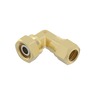 ELBOW - 90, SWIVEL, BRASS