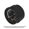 GAUGE - COOLANT TEMPERATURE, US, BLACK