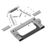 BRACKET-AIR SLIDE, 6-3/4 IN